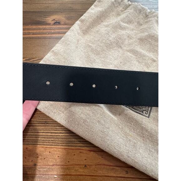 Gucci GG Marmont Embossed Leather Belt - Picture 8 of 12